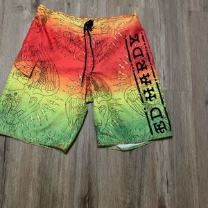 Ed Hardy men’s Board shorts M